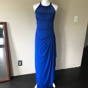 Royal Blue Bridesmaid or Formal Long Dress